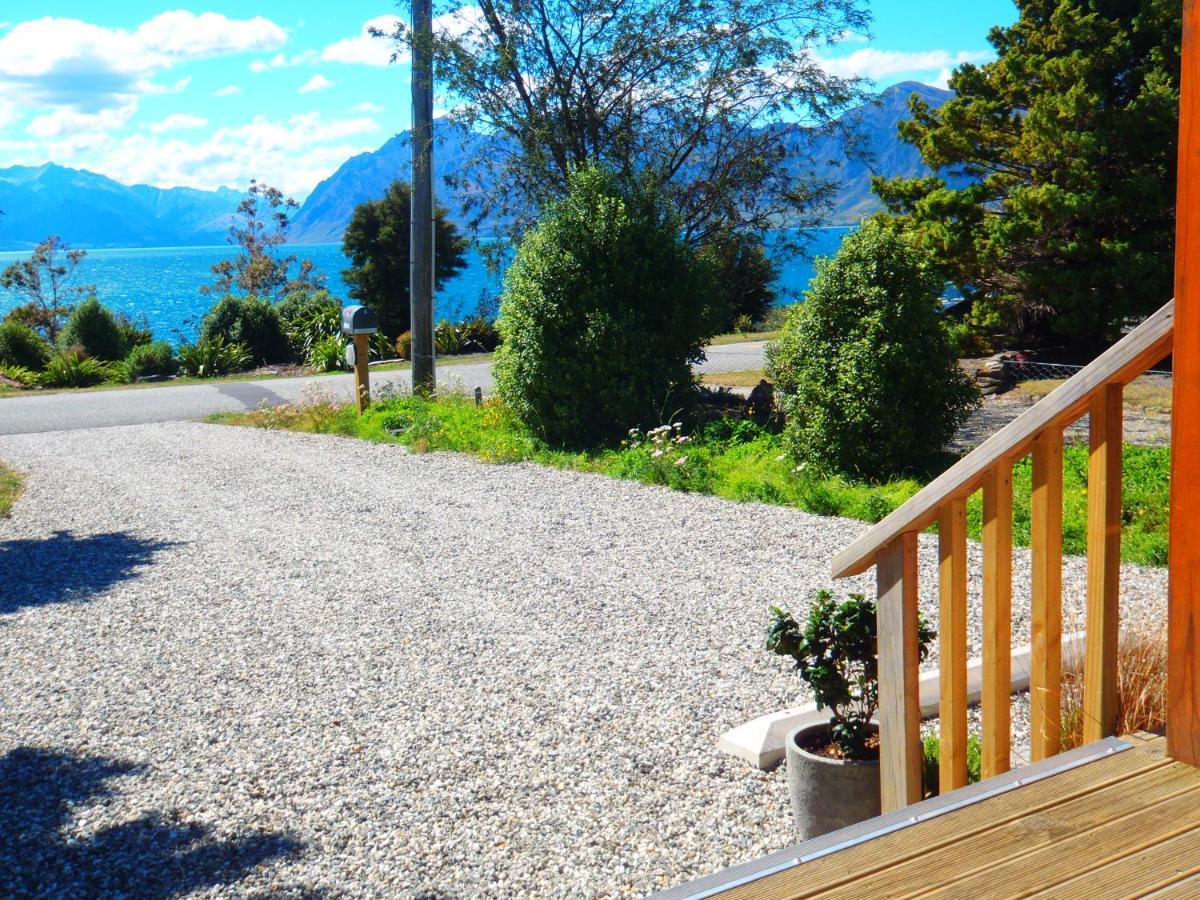 Lakefront Fantail Cottage Lake Hawea, Wanaka Eksteriør billede