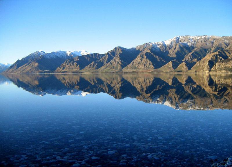 Lakefront Fantail Cottage Lake Hawea, Wanaka Eksteriør billede